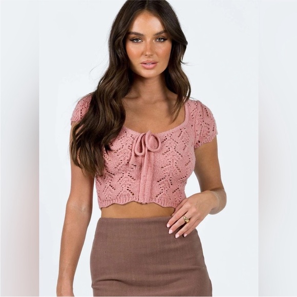 Princess Polly Tops - 2/$15 Princess Polly xx Pink Knitted Top